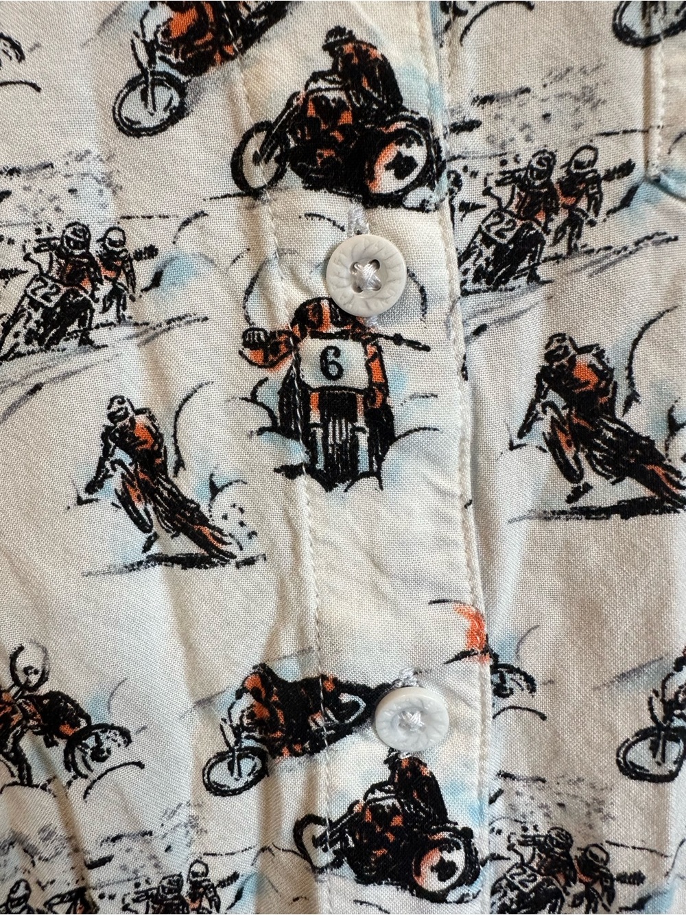 Harley Davidson | Women’s Twisty Aloha Short Sleeve Shirt - Picture 5 of 8
